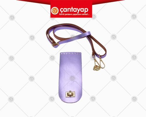 Minibag telefonluk set lila